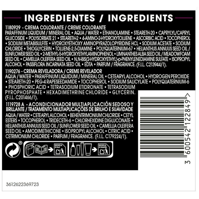 Garnier Kit Olia Coloracion Permanente Violeta Electrico N°426