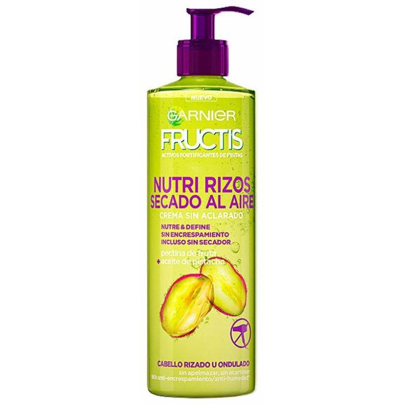 Fructis Nutri Rizos Crema sin Aclarado 400ml - Garnier
