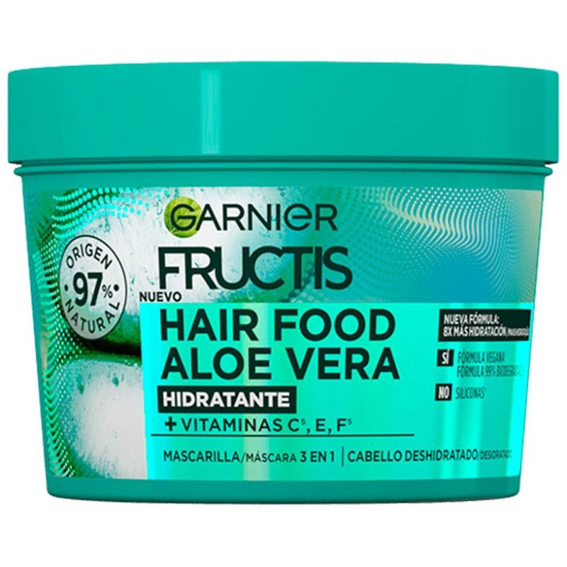 Fructis Mascarilla Capilar Aloe Hidratante 390ml - Garnier
