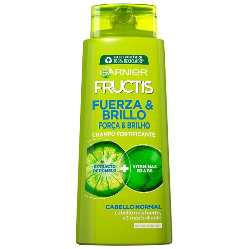 Fructis Fuerza y Brillo Champú 690ml - Garnier