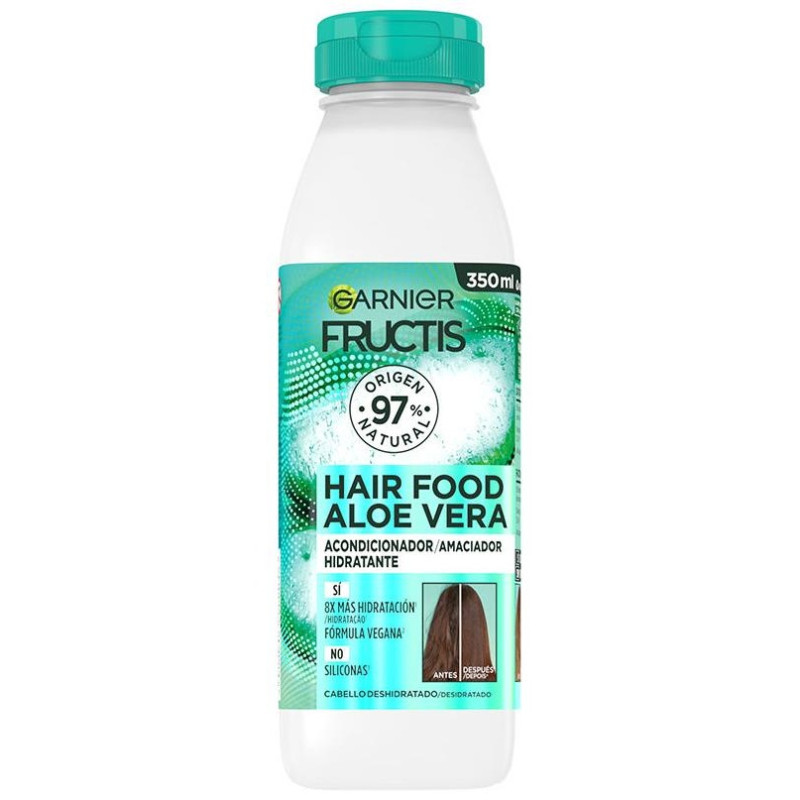 Fructis Hair Food Aloe Vera Acondicionador Hidratante 350ml - Garnier