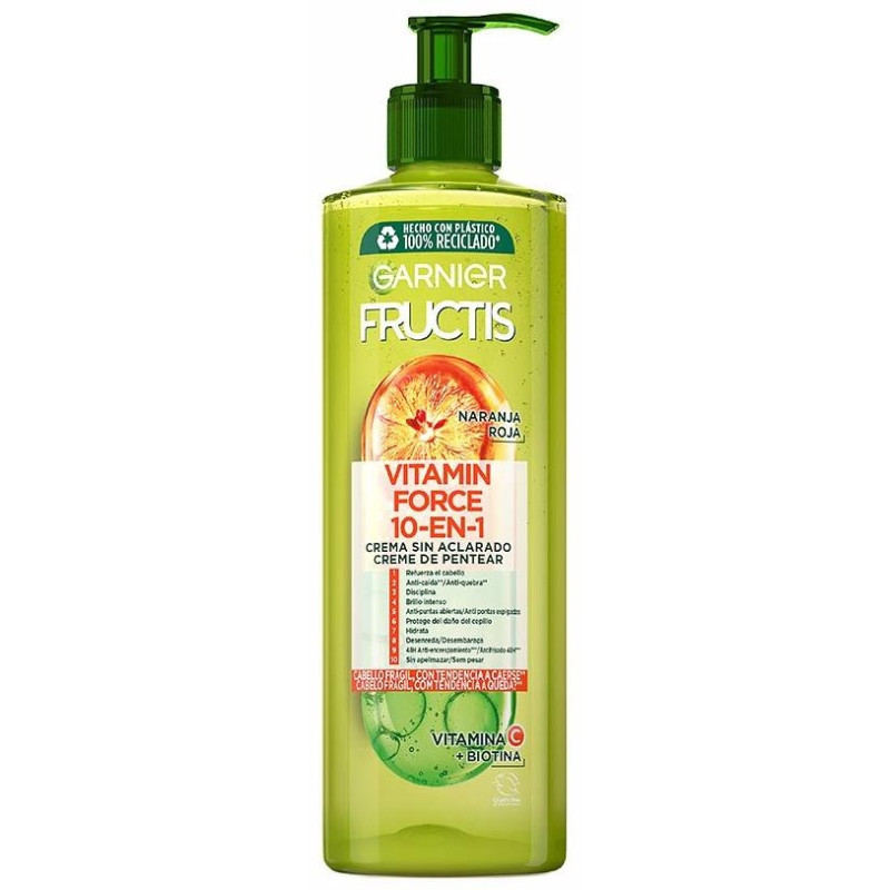 Fructis Vitamin Force Crema sin Aclarado 400ml - Garnier