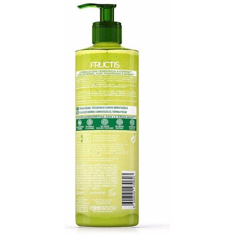 Fructis Vitamin Force Crema sin Aclarado 400ml - Garnier