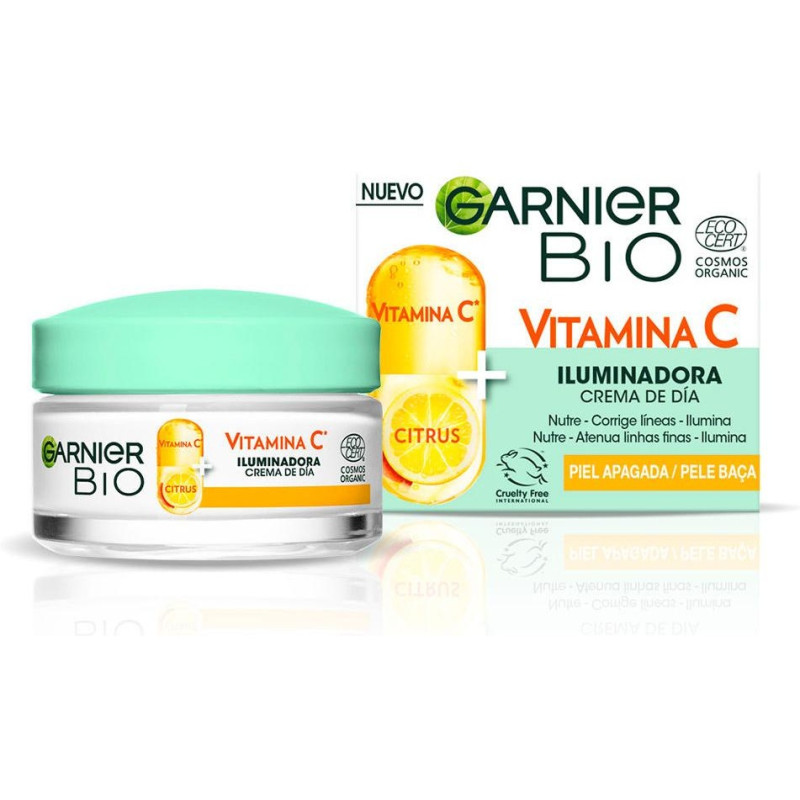 Bio Vitamina C Crema de Día Iluminadora 50 ml - Garnier