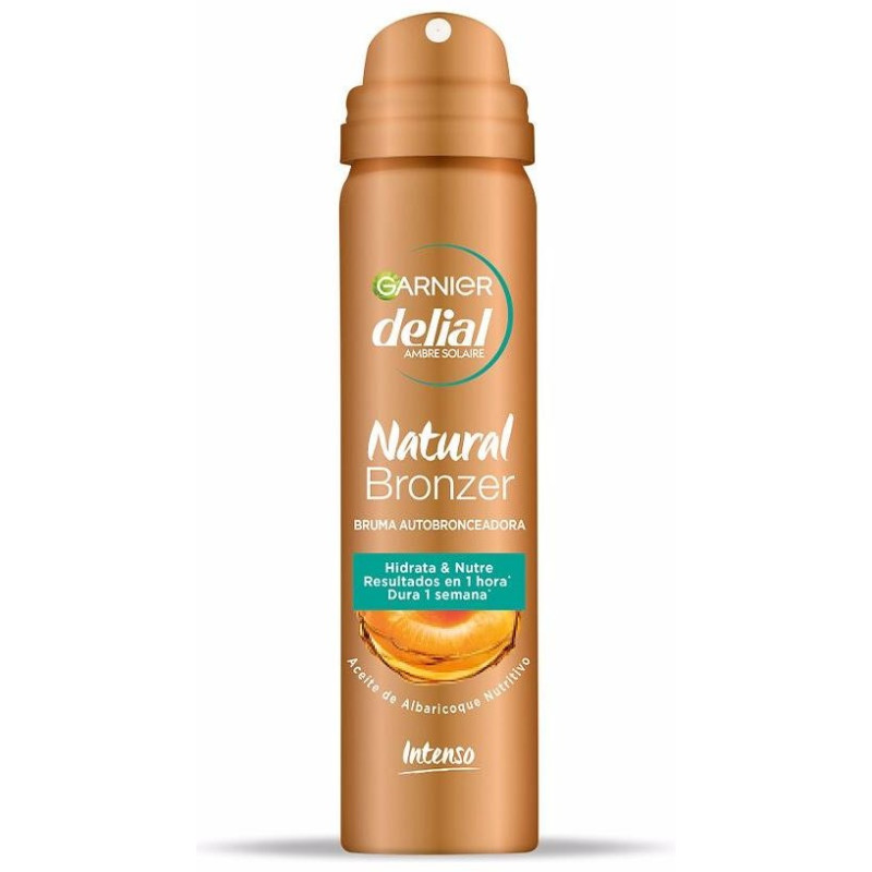 Natural Bronzer Quick Drying Self Tan Body Mist Dark 75ml - Garnier