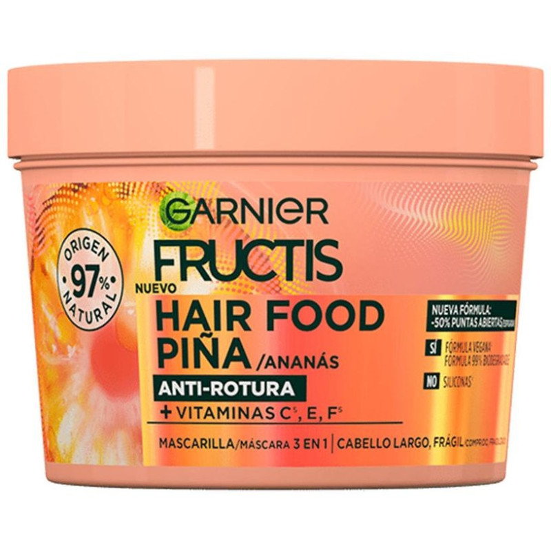 Fructis Hair Food Piña Mascarilla Anti - Rotura 350ml - Garnier