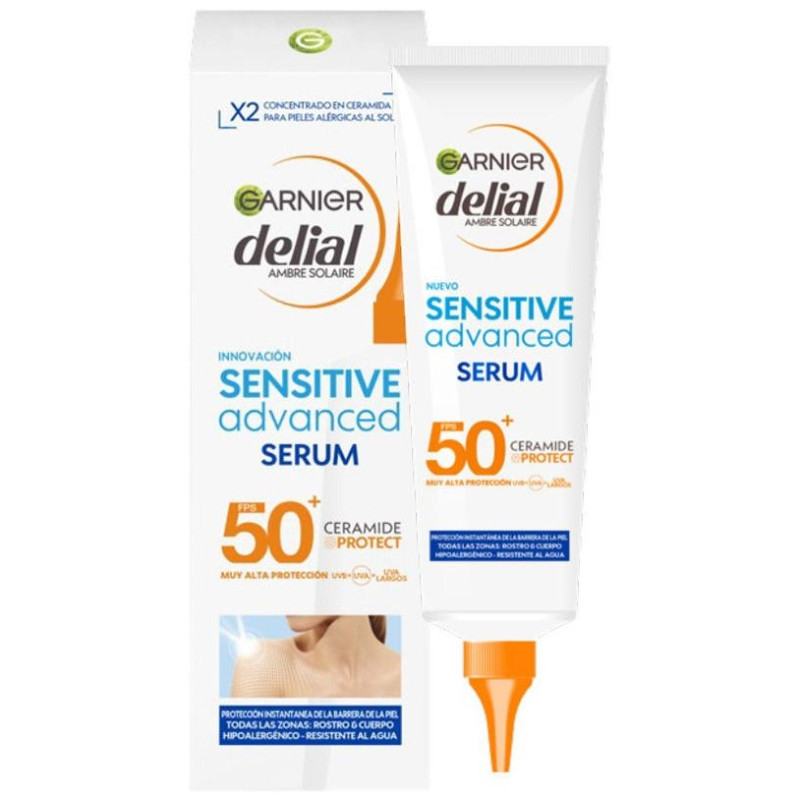 Garnier Sensitive Advanced Serum Corporal Spf50+ 125Ml