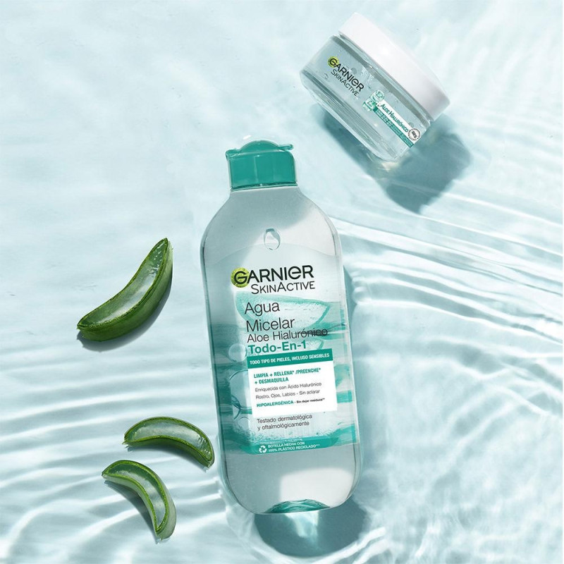 Skinactive Micellar Water Hyaluronic Aloe All In 1 400ml - Garnier