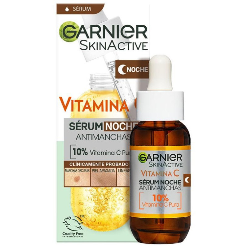 Skinactive Vitamina C Sérum Noche Antimanchas 30ml - Garnier