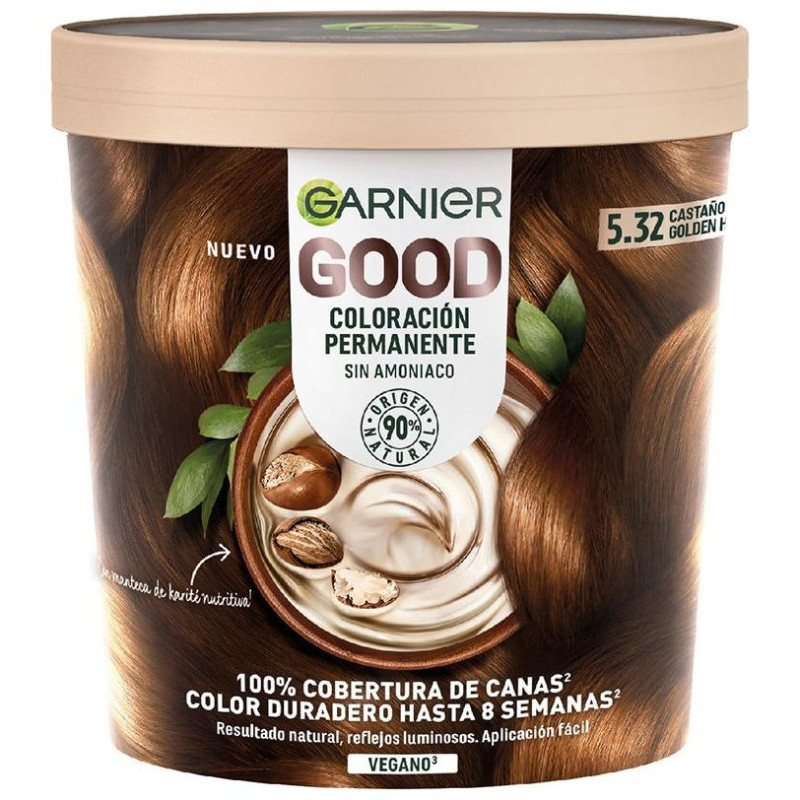 Garnier Good Coloración Permanente Nro 5.32 Castaño 217Ml