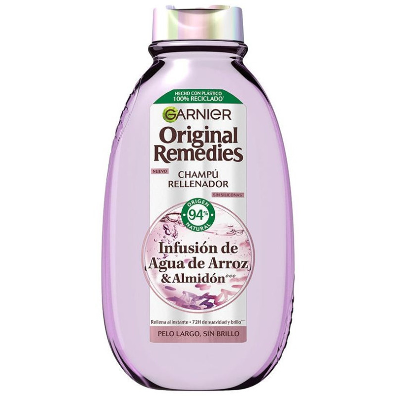 Original Remedies Champú Agua De Arroz 400 Ml