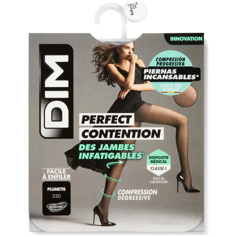 Panty Perfect Contention Plumetis 25d T1 1ud - Dim
