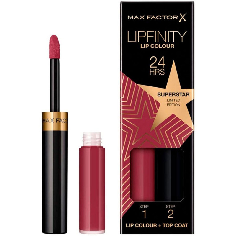 Lipfinity Rising Stars Labial Nro 86 Superstar 2uds - Max Factor