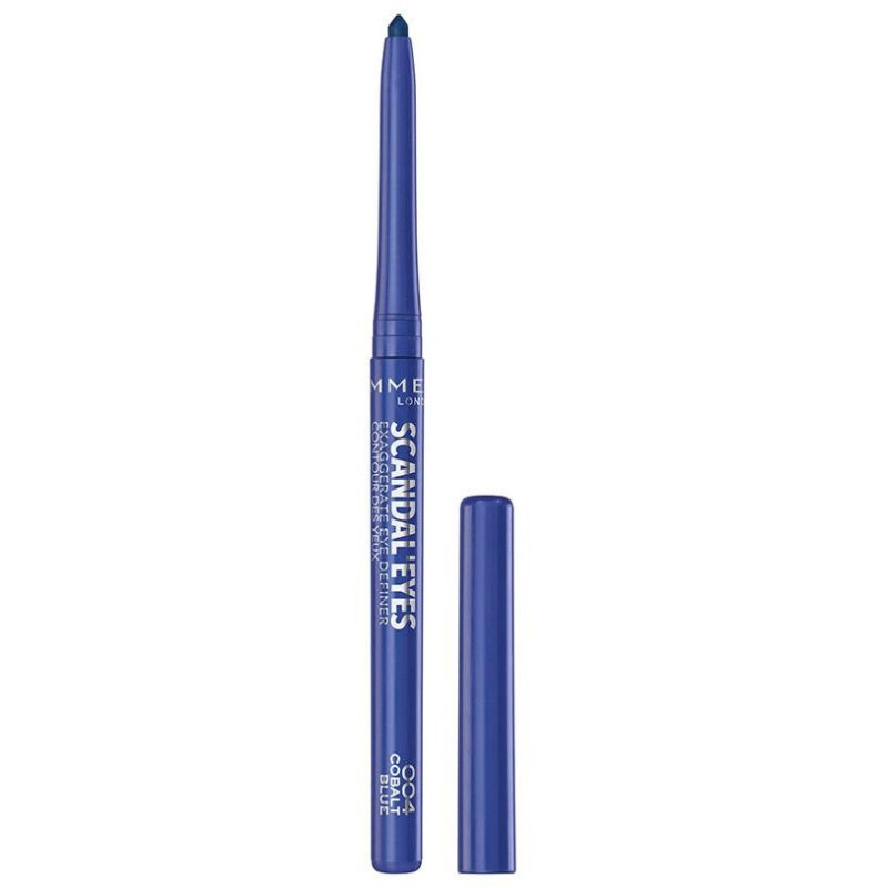 Rimmel Scandaleyes Automatic Eyeliner 004 Blue 0.35G