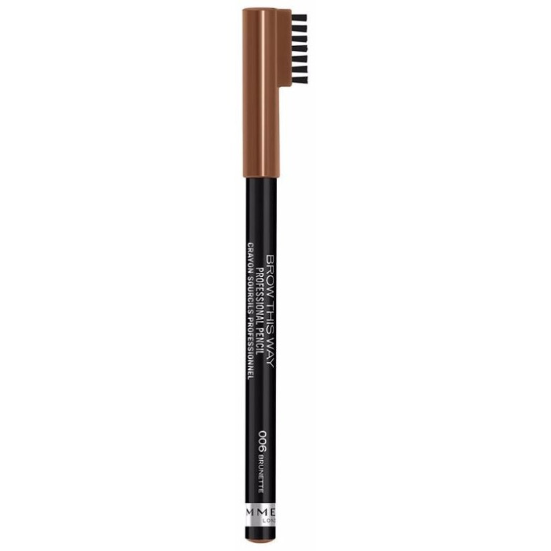 Brow This Way Professional Pencil 006 Brunette 1.4g - Rimmel