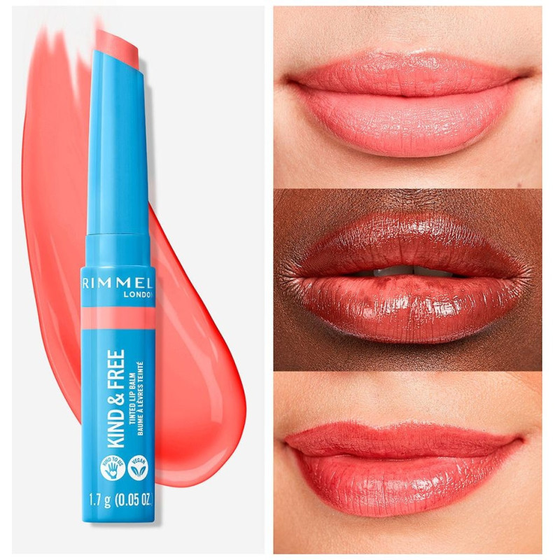 Kind y Free Tinted Lip Balm 004 Hibiscus Blaze 1.7g - Rimmel