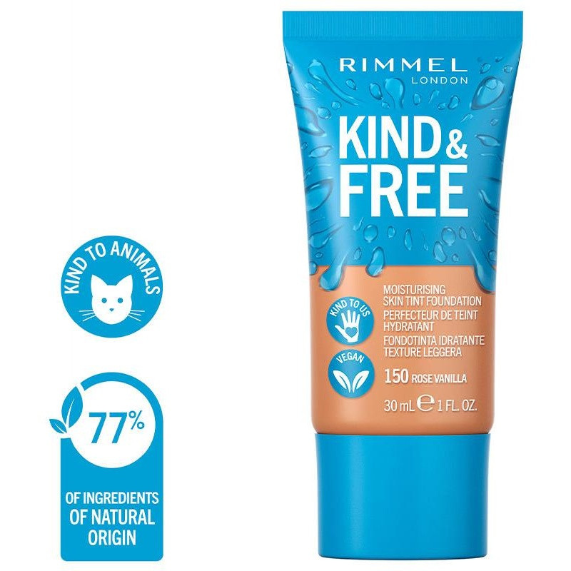 Kind y Free Skin Tint Foundation 150 Rose Vanilla 30ml - Rimmel