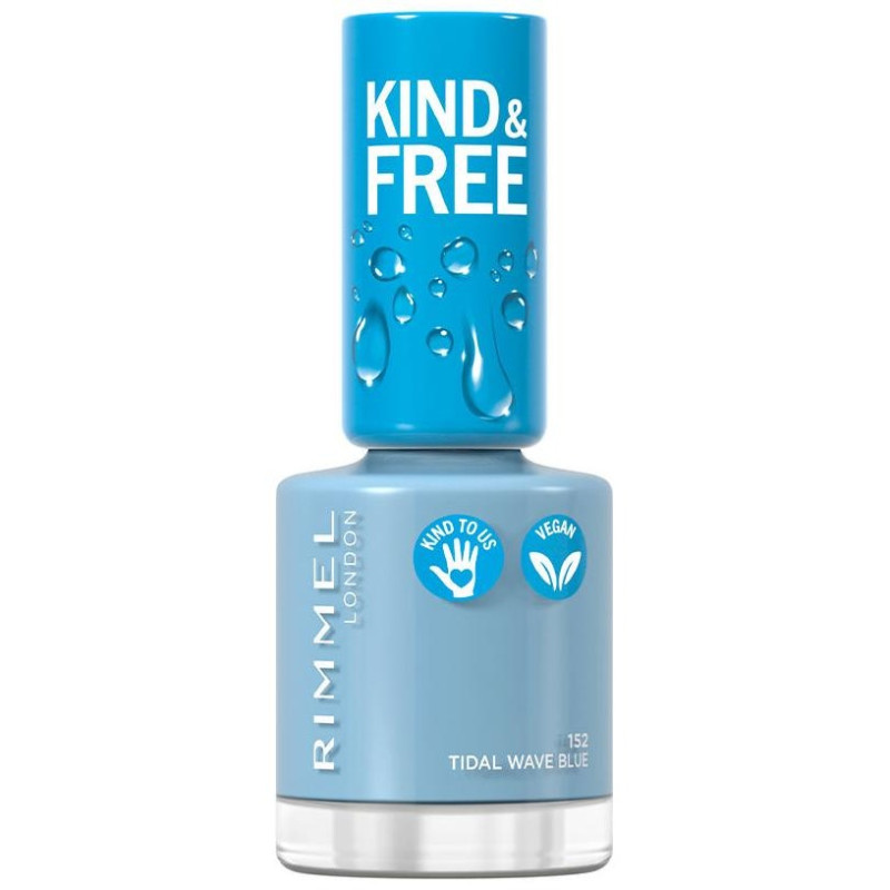 Kind y Free Nail Polish 152 Tidal Wave Blue 8ml - Rimmel