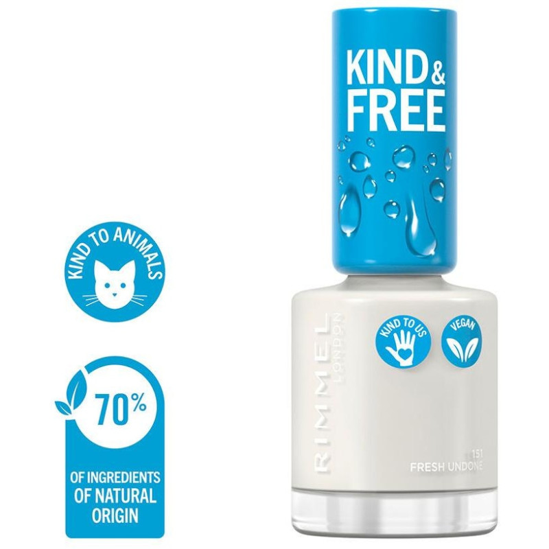 Kind y Free Nail Polish Nro 151 Fresh Undone 1ud - Rimmel