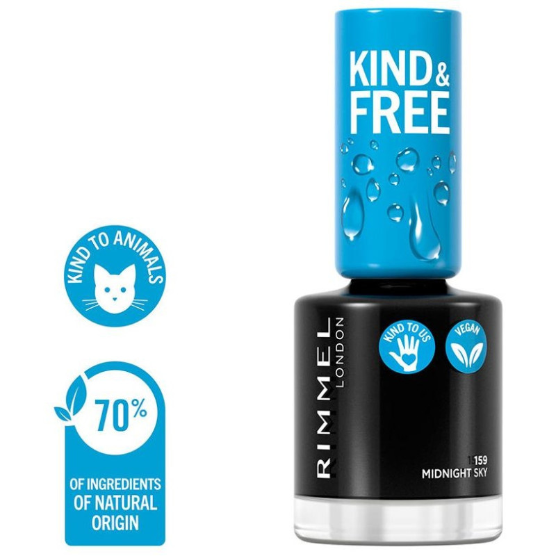 Kind y Free Nail Polish 159 Midnight Sky 8ml - Rimmel