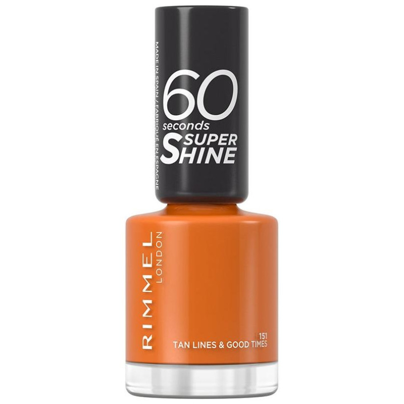 60 Seconds Super Shine Esmalte De Uñas 151-Tan Lines Y Good Times 8 Ml