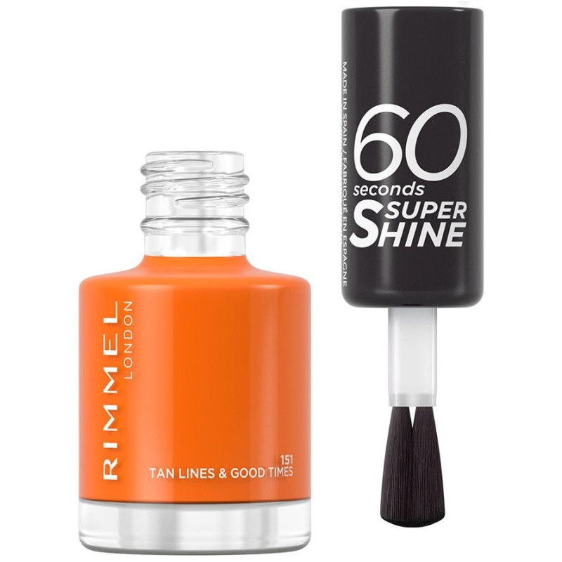 60 Seconds Super Shine Esmalte De Uñas 151-Tan Lines Y Good Times 8 Ml
