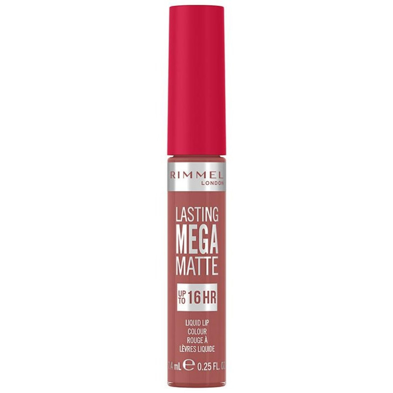 Lasting Mega Matte Liquid Lip Colour 110 Blush 7.4ml - Rimmel