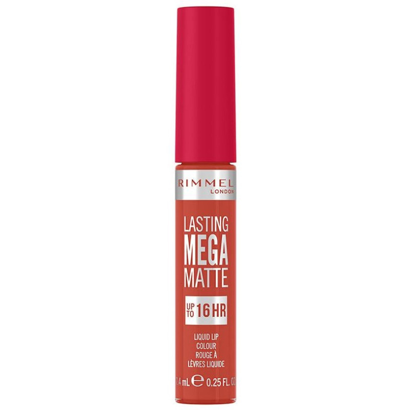 Rimmel Lasting Mega Matte Liquid Lip Colour 920 Scarlet Flames 7.4Ml
