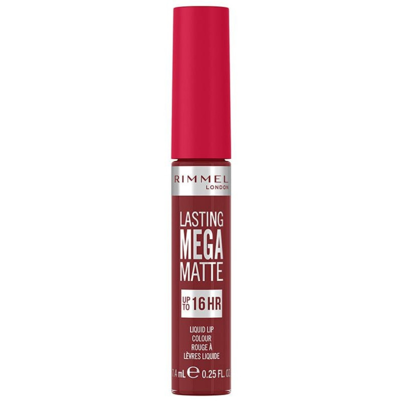 Lasting Mega Matte Liquid Lip Colour 930 Ruby Passion 7.4ml - Rimmel
