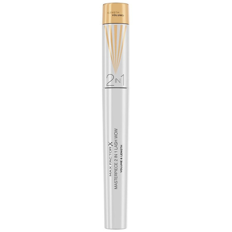 Masterpiece 2 In 1 Lash Wow Máscara de Pestañas 02 - Black Brown 7 ml - Max Factor