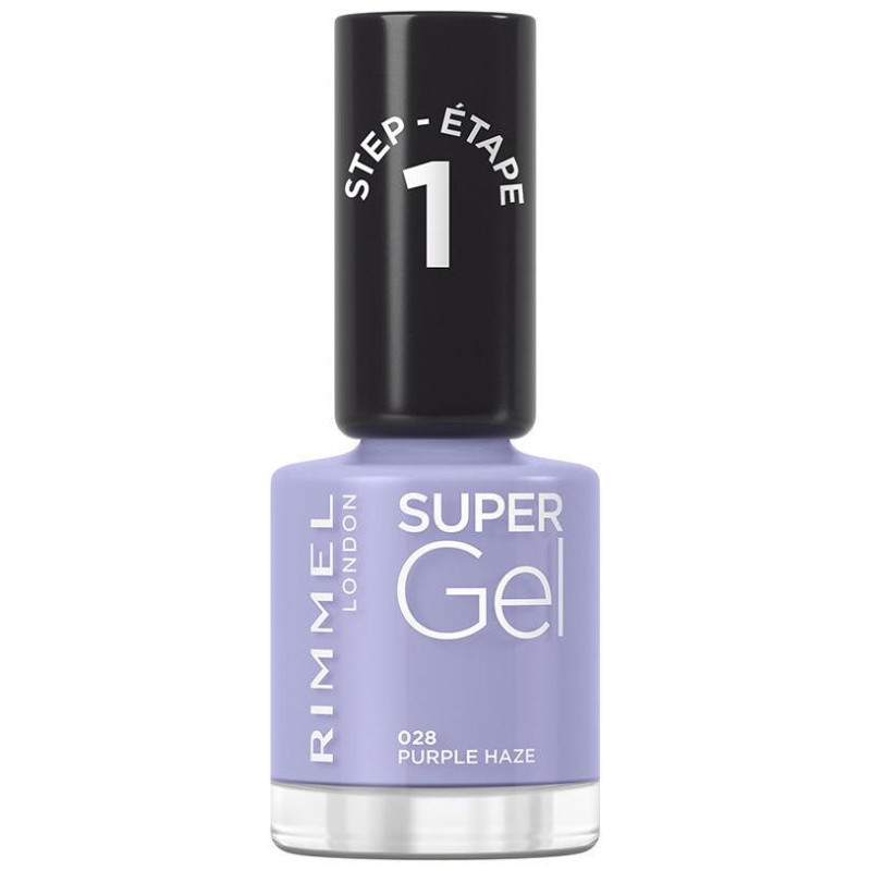 Super Gel Nail Polish 028 Purple Haze 12ml - Rimmel