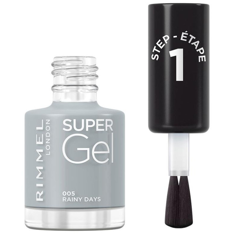Super Gel Nail Polish 005 Rainy Days 12ml - Rimmel