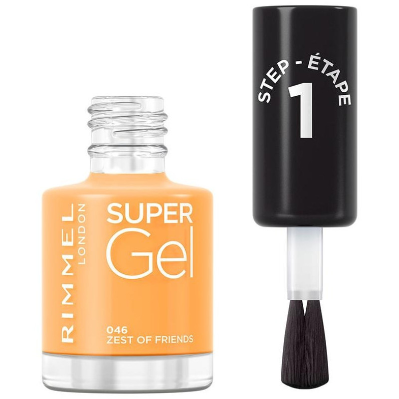 Super Gel Nail Polish 046 Zest Of Friends 12ml - Rimmel