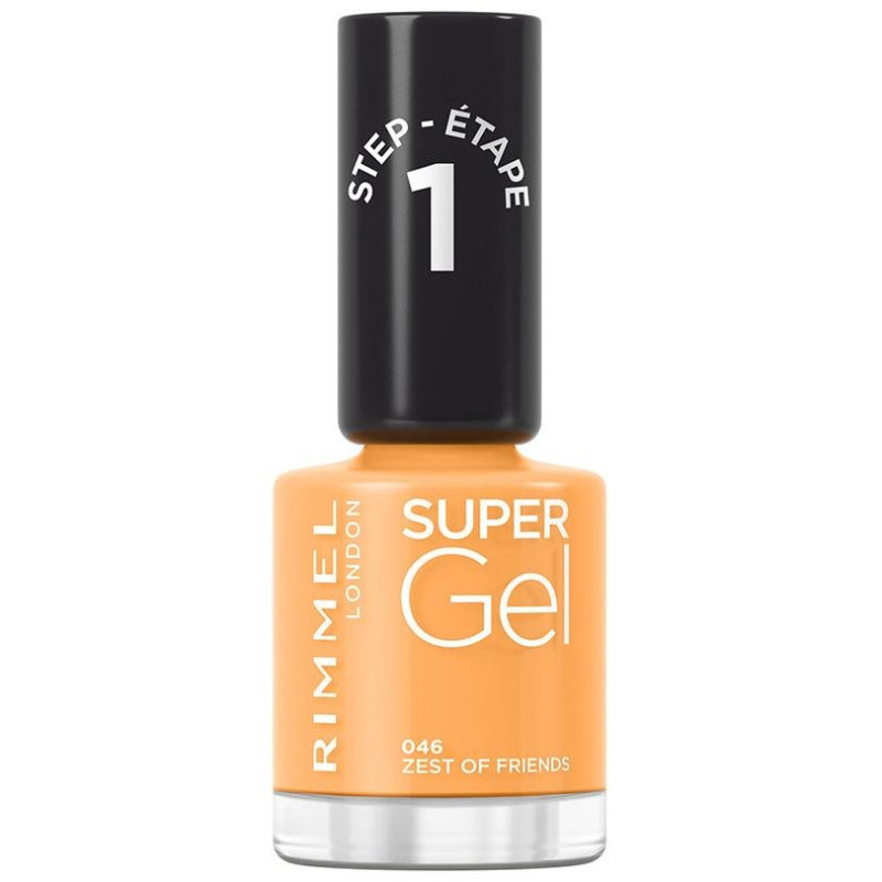 Super Gel Nail Polish 046 Zest Of Friends 12ml - Rimmel
