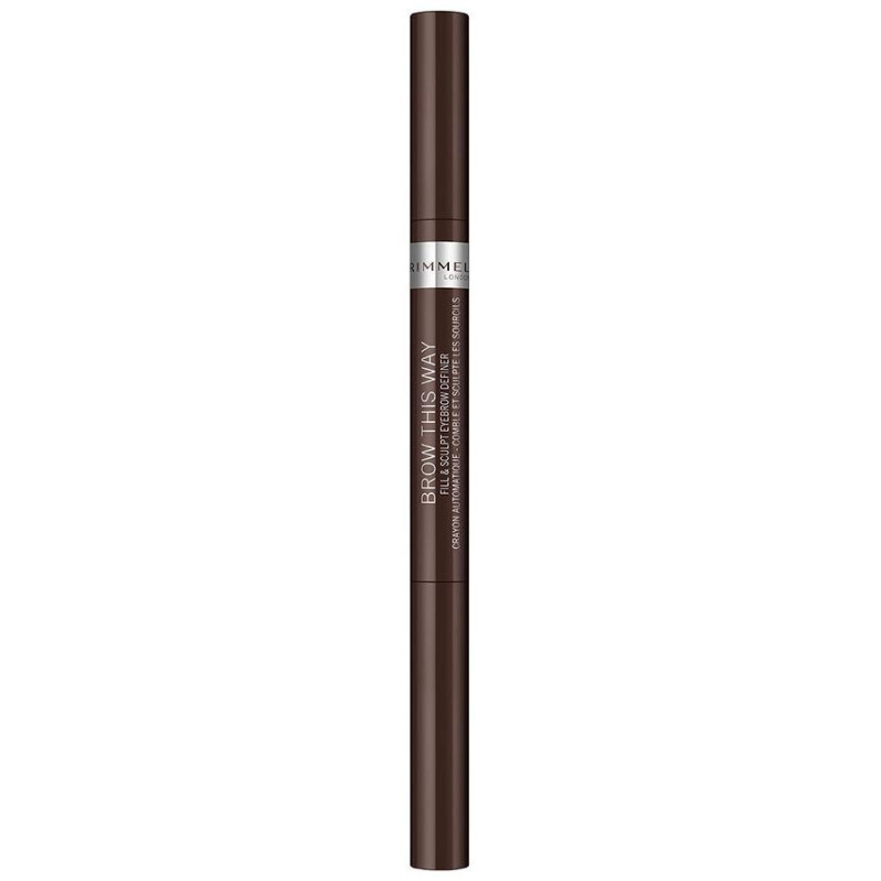 Rimmel Brow This Way Eyebrow Pencil 03 Dark Bown 0.25G