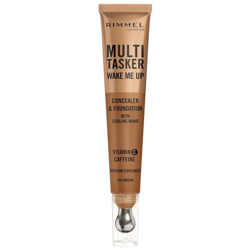 Multitasker Wake Me Up Corrector y Base de Maquillaje Mocha 20 ml - Rimmel London