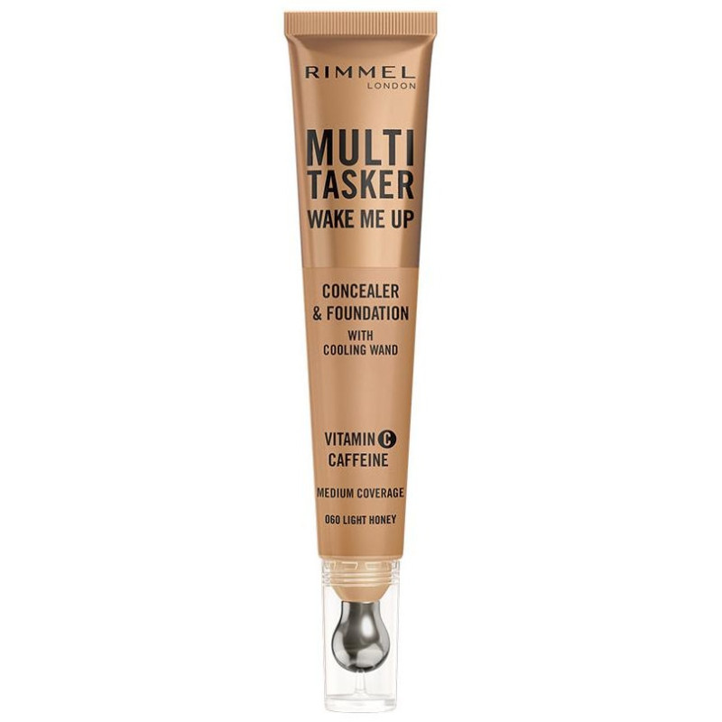 Multitasker Wake Me Up Corrector y Base de Maquillaje Light Honey 20 ml - Rimmel London