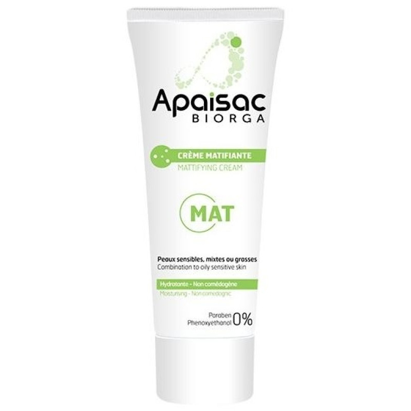 Emulsion Matificante Hidratante 40ml - Apaisac