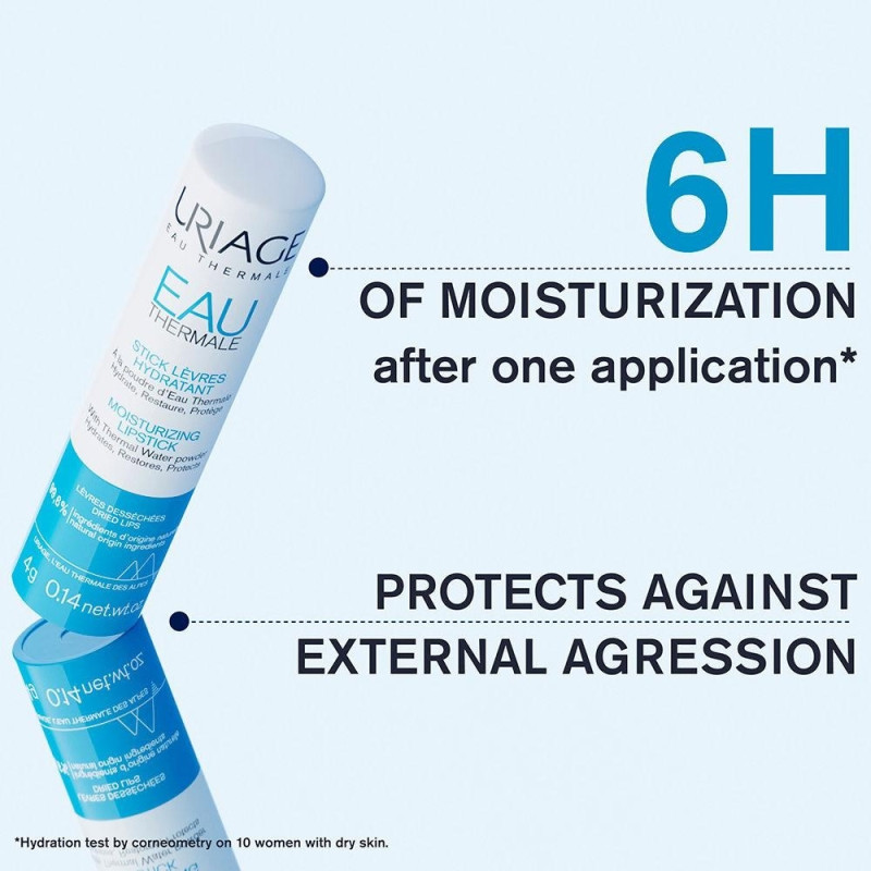 Eau Thermale Stick Labial Hidratante Con Polvo De Atu 4 Gr