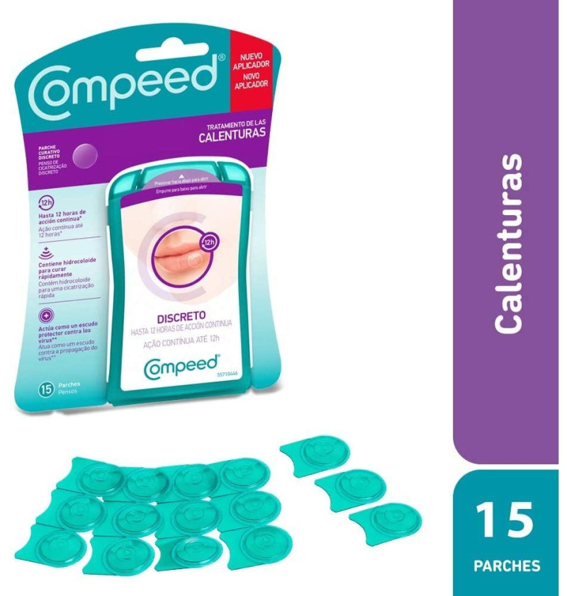 Compeed Herpes Labial, 15 Parches. - Perrigo