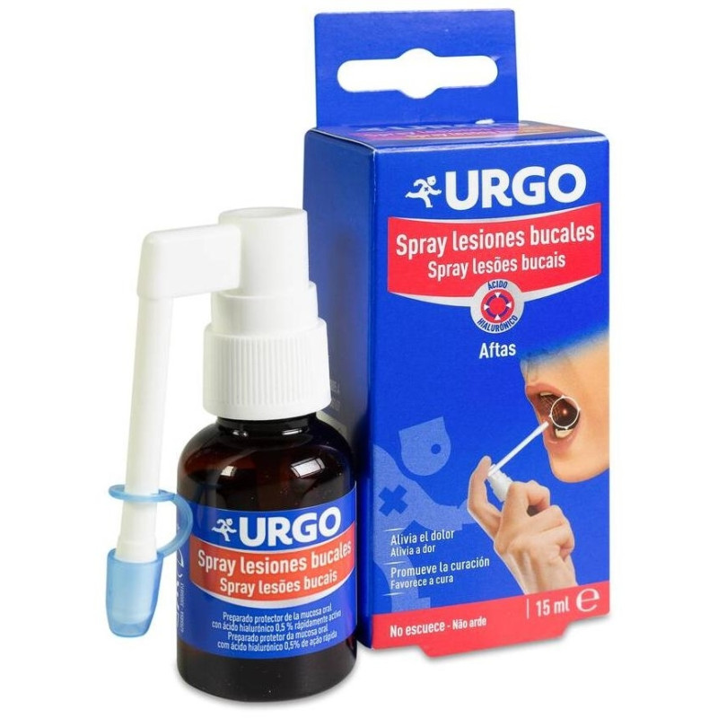 Spray Lesiones Bucales, 15 ml - Urgo