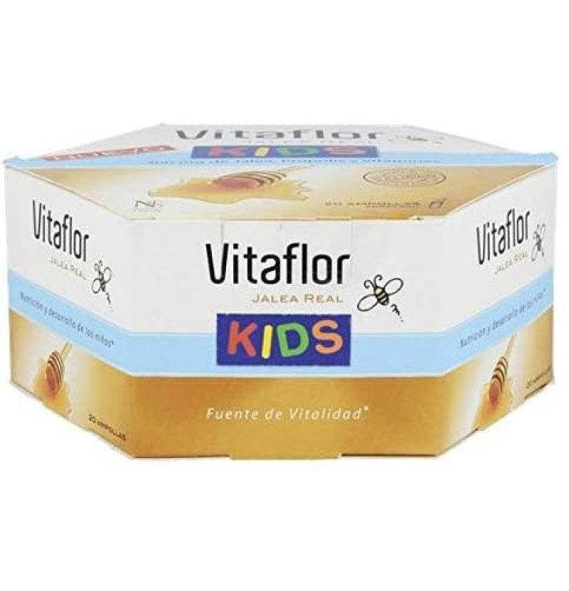 Vitaflor Jalea Real Kids (20 Viales 10 Ml)