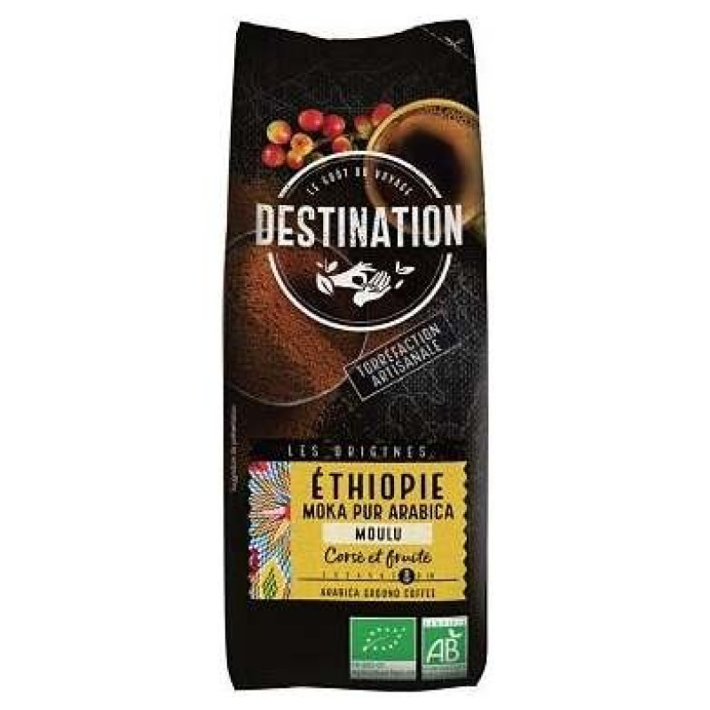 Café Molido Etiopía Moka 100% Arábica 250g - Destination