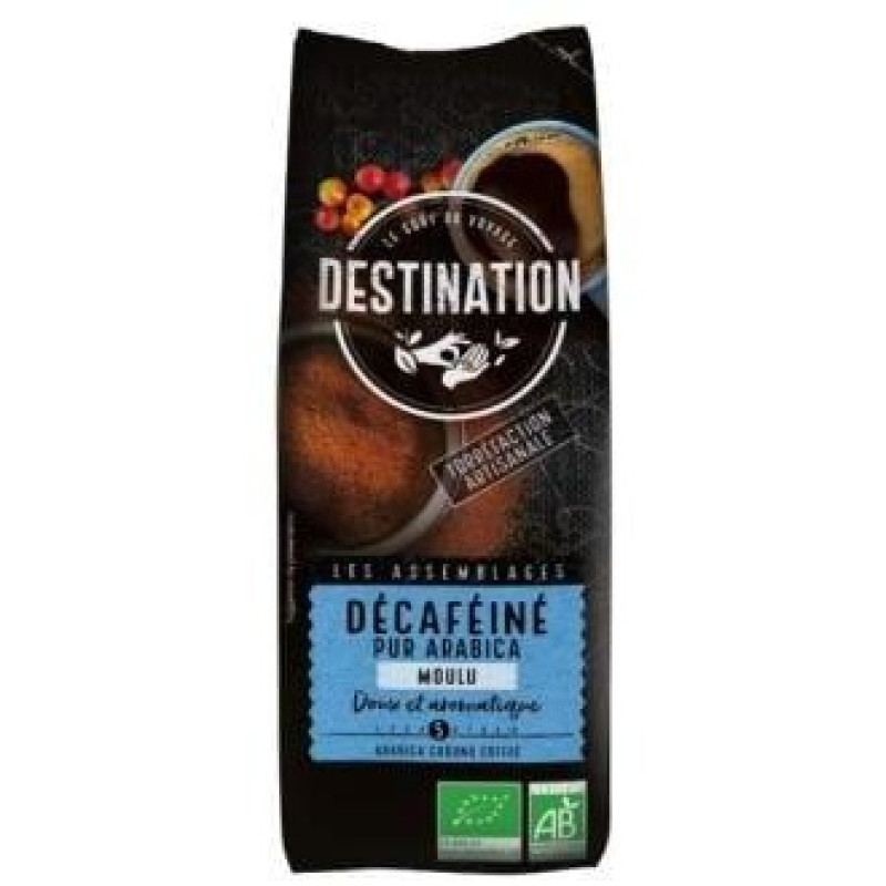 Café Soluble 100% Arábica Descafeinado Bio 100g - Destination