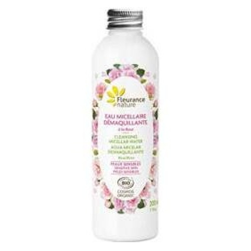 Eau Micellaire Demaquillante Bio A La Rose 200Ml