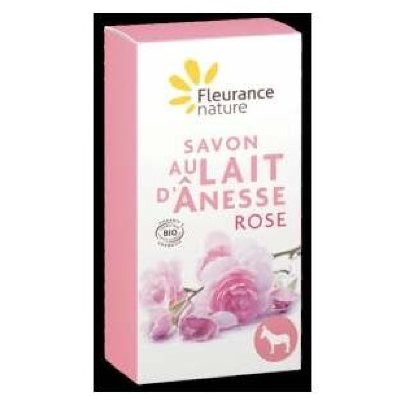 Fleurance Nature Savon Lait Anesse Rose 100G