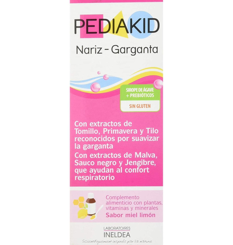 Pediakid Nariz Garganta Jarabe (1 Envase 125 ml) - Ineldea