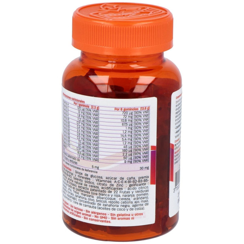 Pediakid Multivitaminadas Sabor Naranja y Cereza 60uds - Ineldea