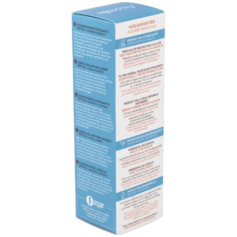 Crema Solar Bebe spf50+ 50ml. Bio 2 - Acorelle
