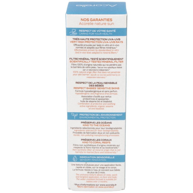 Crema Solar Bebe spf50+ 50ml. Bio 2 - Acorelle